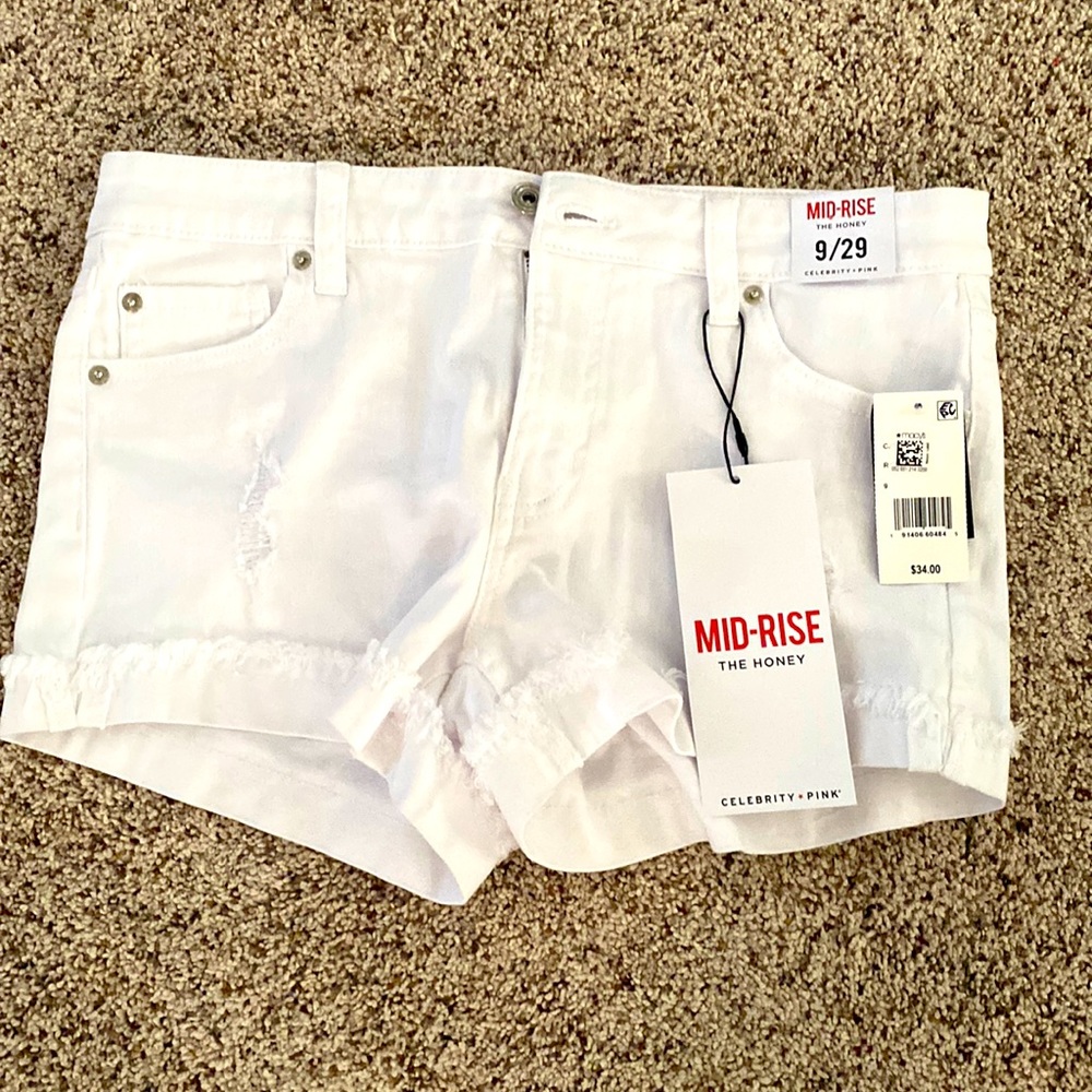White distressed shirts